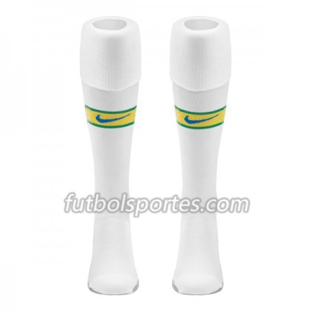 Brasil Mundial 2018 Calcetines de Fútbol 1ª Blanco